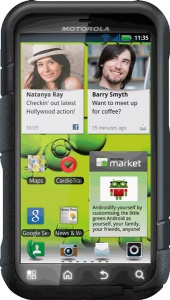 JCB Motorola Defy+