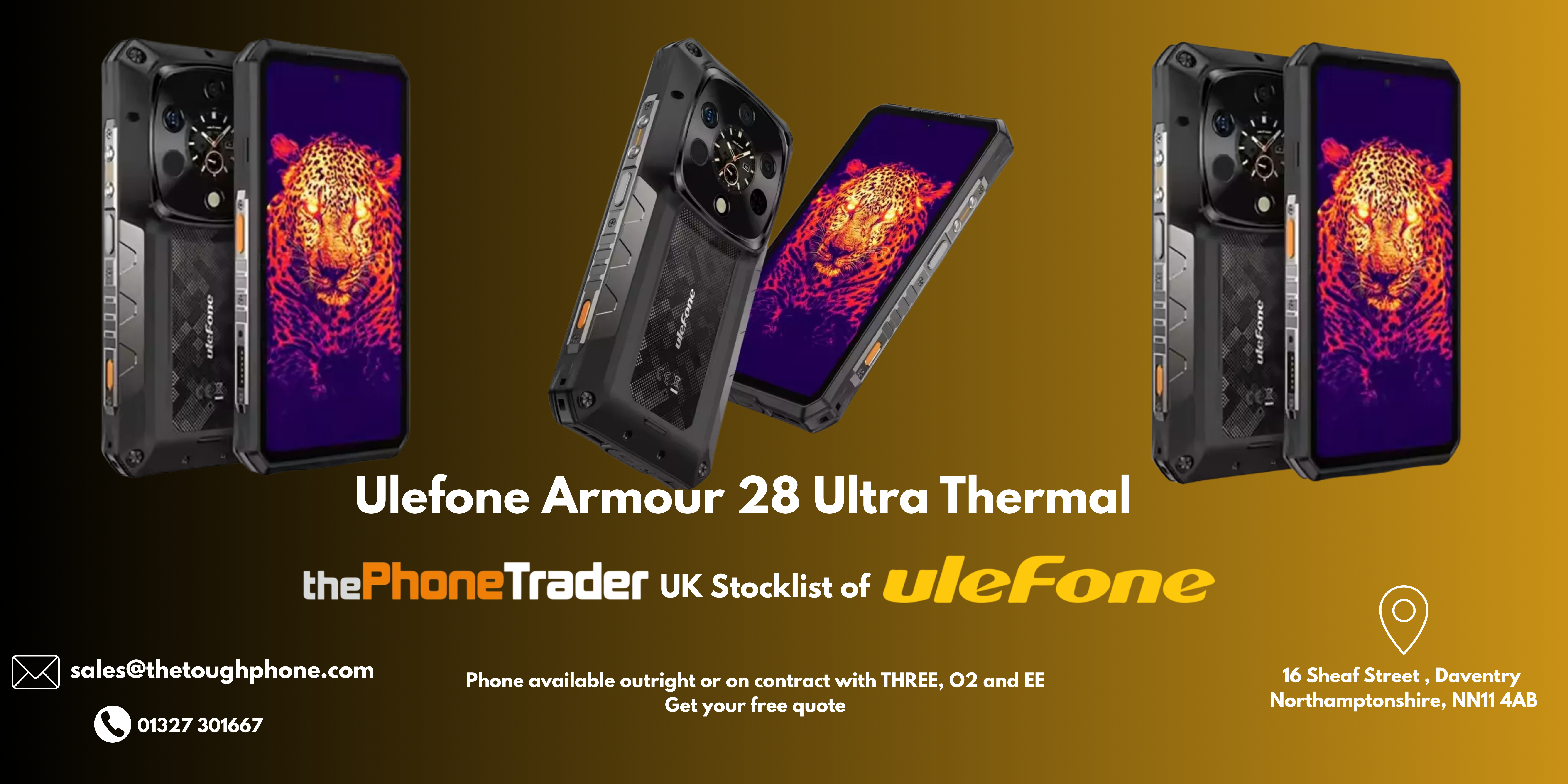 Cover per Ulefone Armor 28 Ultra Thermal (6.67) + Pellicola Protettiva