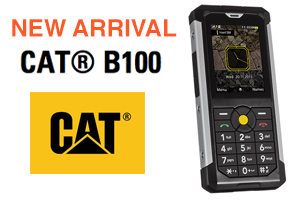 New: Cat B100 arrives the week.